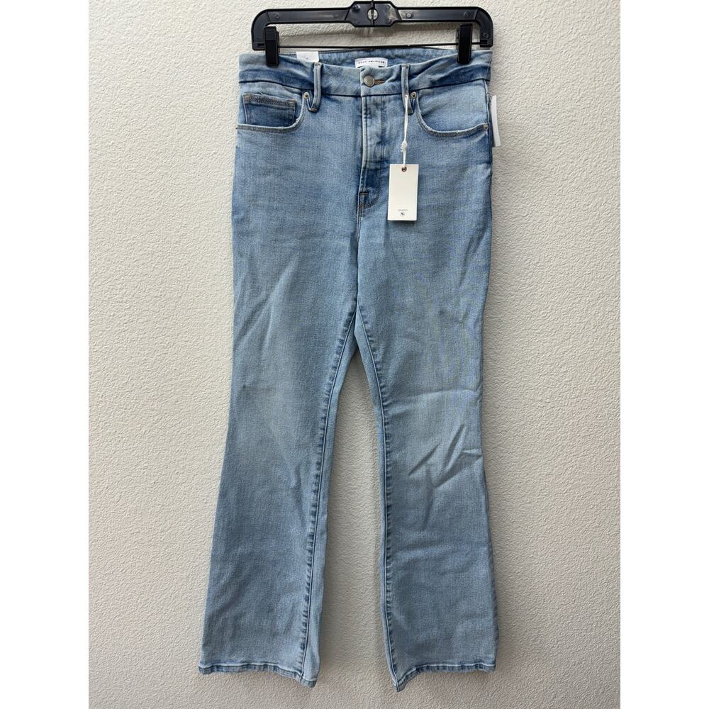 Good American Jeans Women's Size 28 Good Classic Flare Jeans New